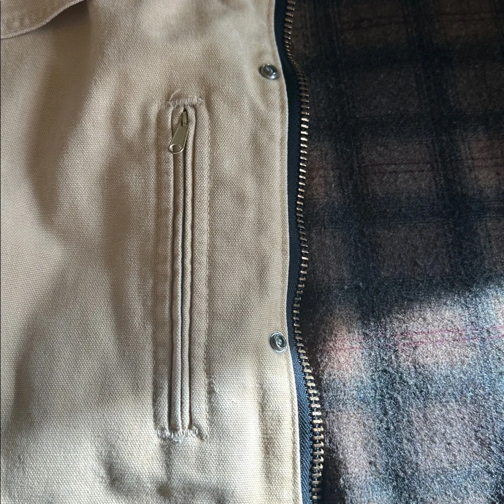 Vintage 90s Carhartt XL Tall jacket - Picture 3 of 16